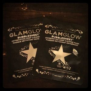 2 Glam Glow Oxygenating Deep Cleanse Masks